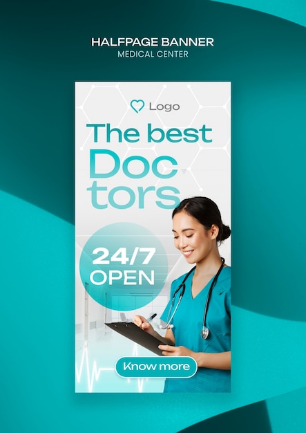 Medical center  template design