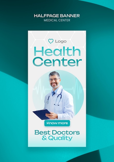 Medical center  template design