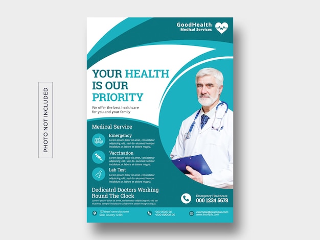 Medical flyer templates