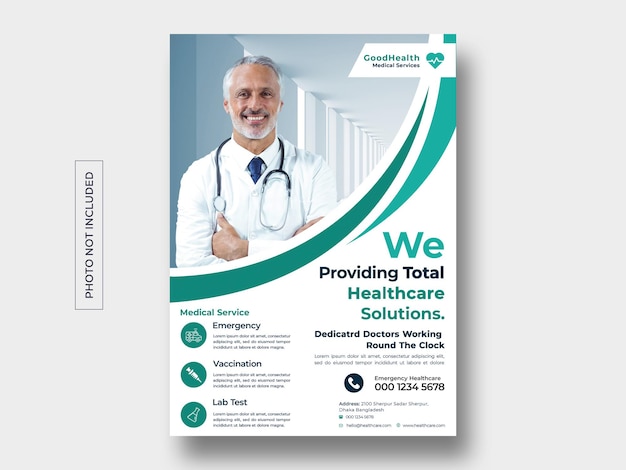 Medical flyer templates