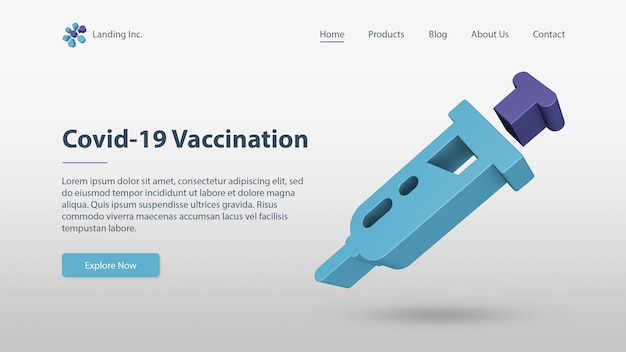 PSD medical health landing page