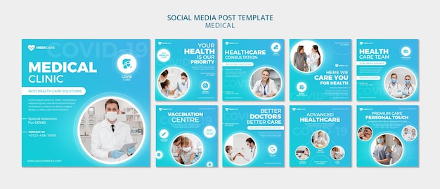 PSD medical healthcare social media post