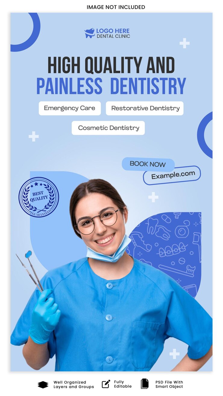 PSD medical instagram stories template