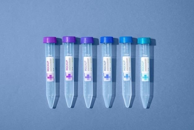 medical material mockup design