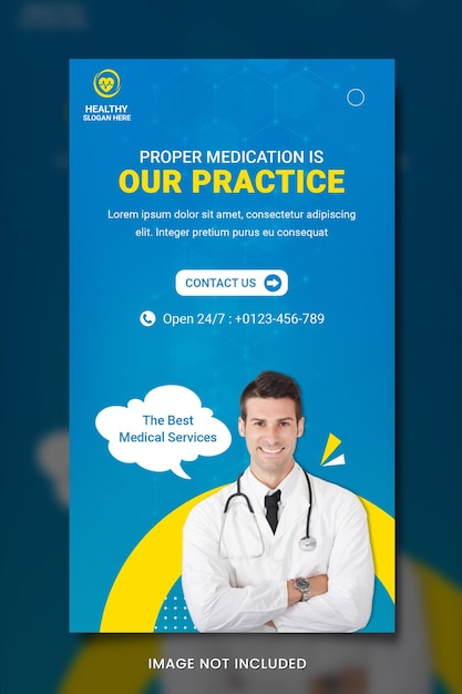 PSD medical services instagram banner