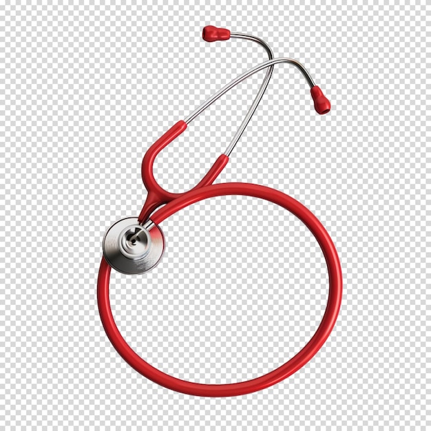 Medical tools isolated on transparent background