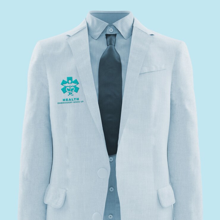 PSD medical uniform  mockup design