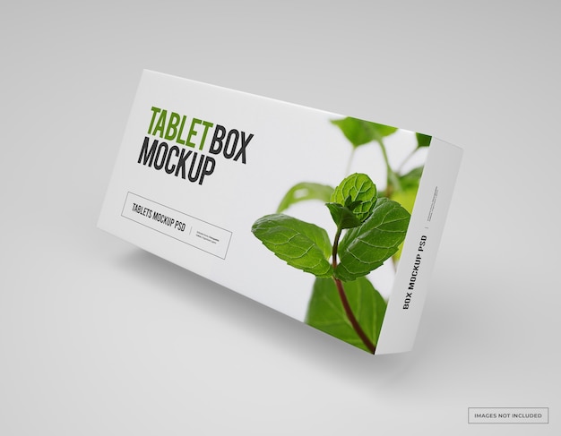 Medication branding and packaging mockup