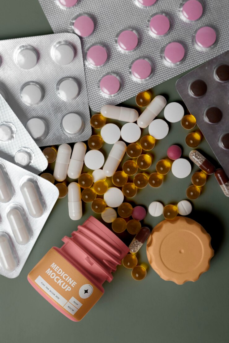 PSD medicinale plastic container voor pillen