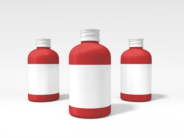 Medicine Bottle Mockup