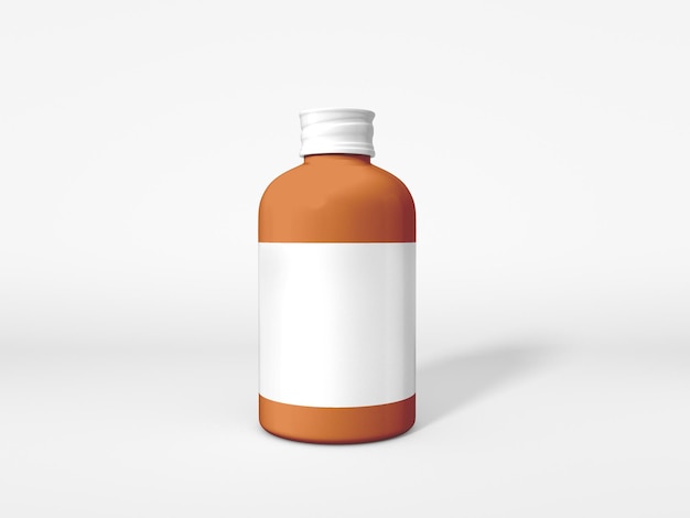 Medicine Bottle Mockup