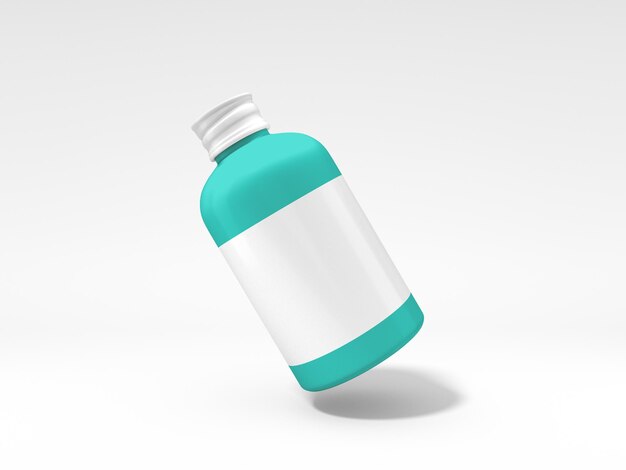 Medicine Bottle Mockup