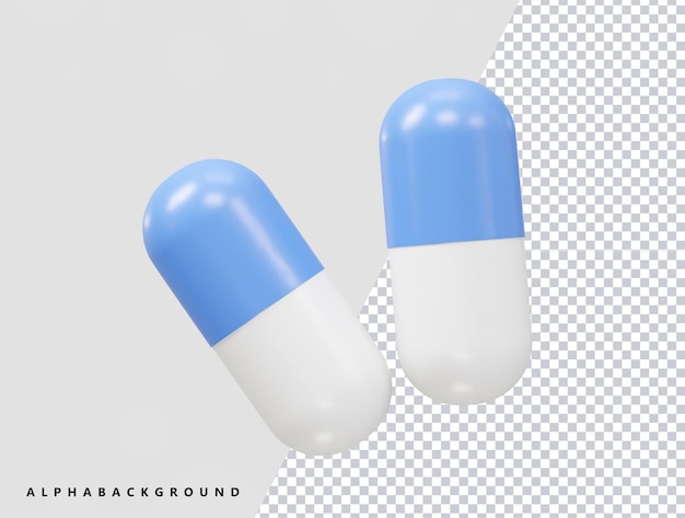 PSD medicine icon psd render