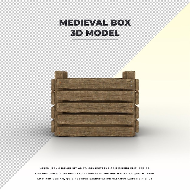 PSD medieval box