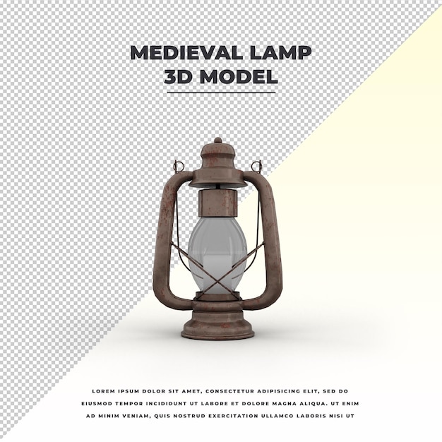Medieval lantern or lamp