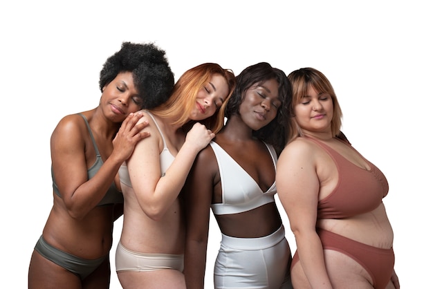 Medium schoot vrouwen alle soorten lichaam