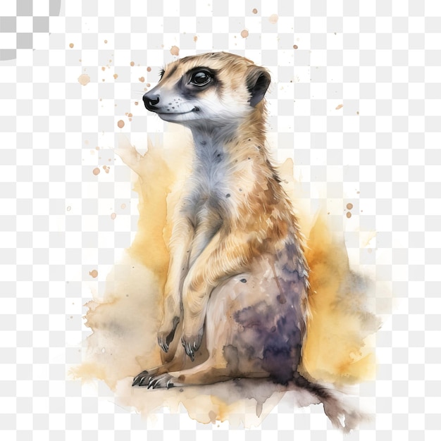 PSD the meerkat animal - meerkat png download