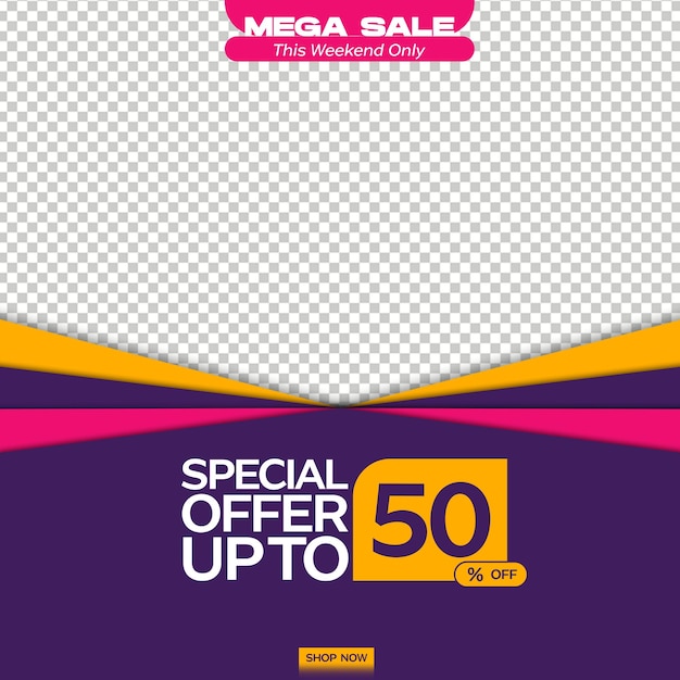 Mega sale design