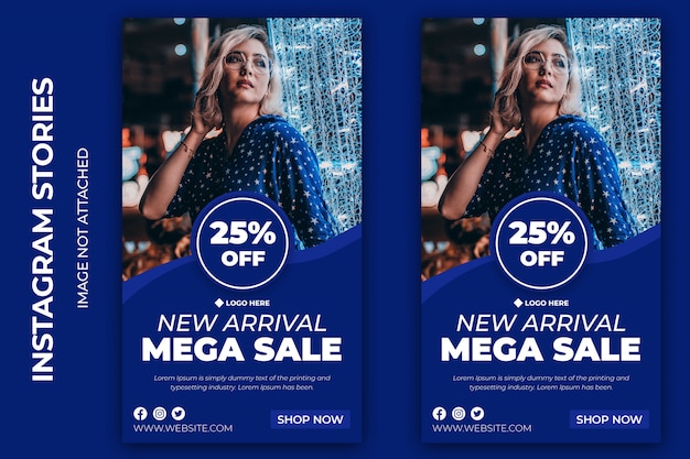 Mega sale social story