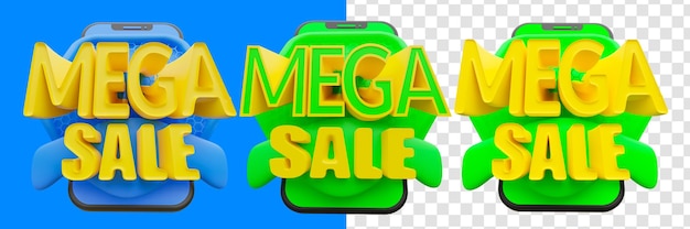 Mega sale tag