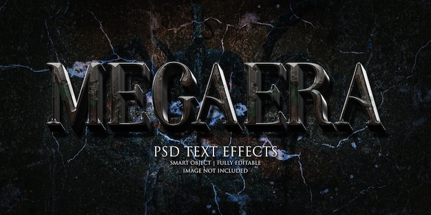 Megaera tekst effect