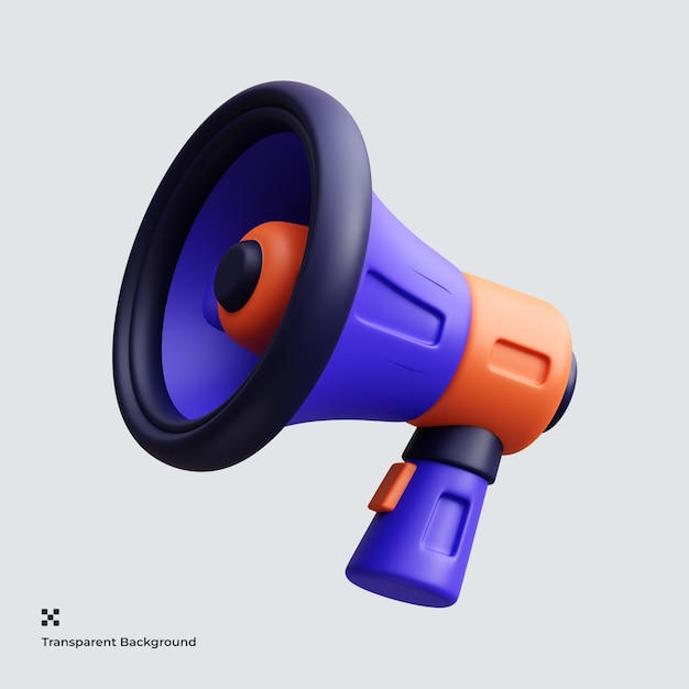 Megaphone 3d icon