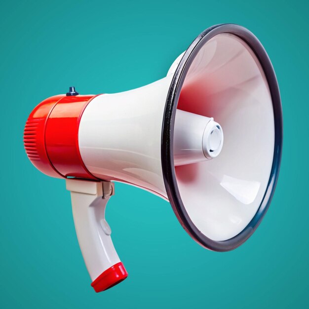 PSD megaphone 3d-illustratie