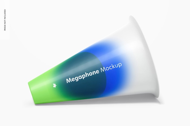 Megaphone mockup