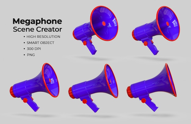 Megaphone Scene Creator