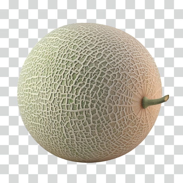 PSD melon cantaloupe transparent background