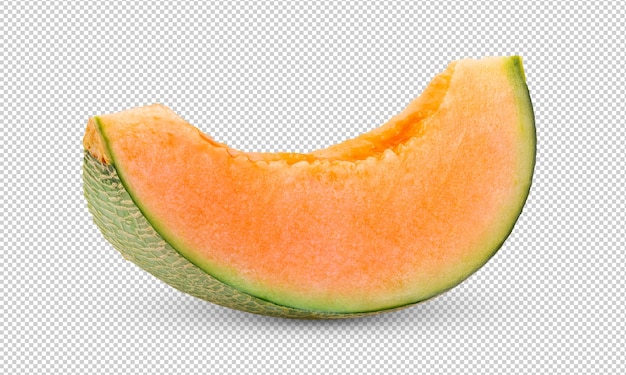 PSD melon isolated on alpha layer background