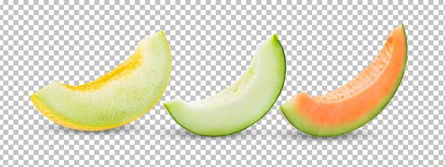 PSD melon isolated on alpha layer