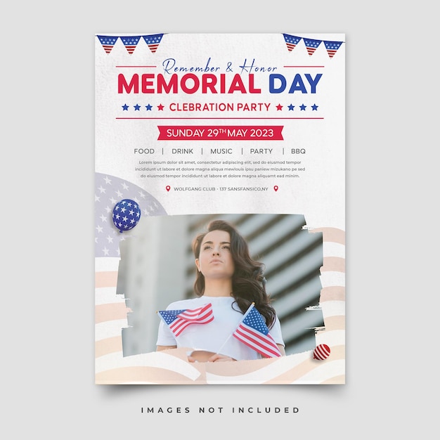 Poster del memorial day