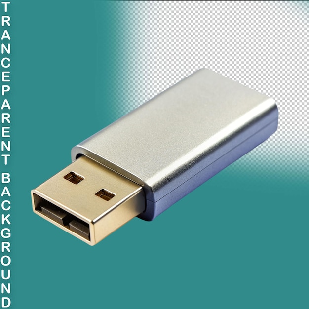 PSD memory stick isolated on transparent background