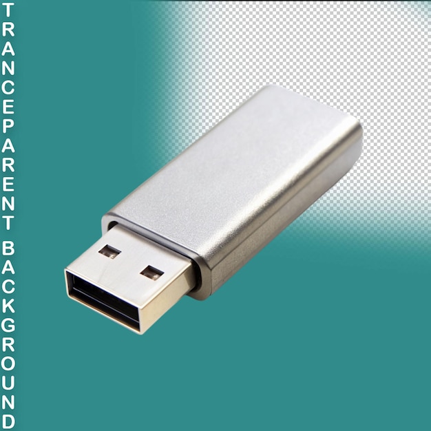 PSD memory stick isolated on transparent background