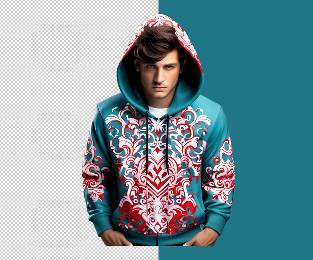 Men's Hoodies 3d Renderowanie Plików Psd I Wzorów Tła