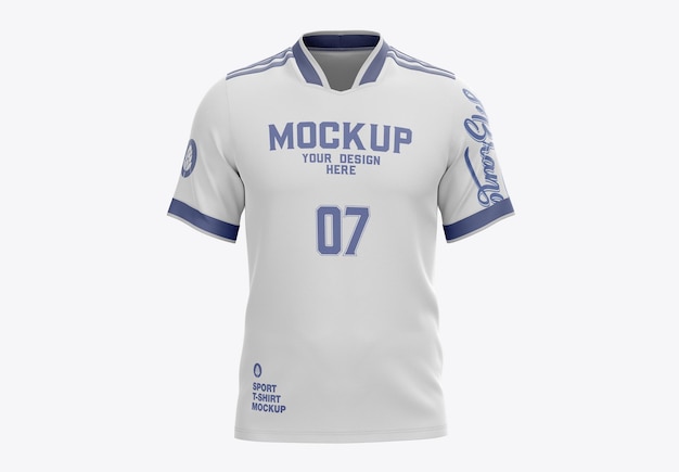 Mockup di maglietta sportiva da uomo