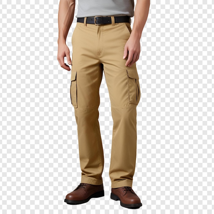 PSD mens clothing isolated on transparent background