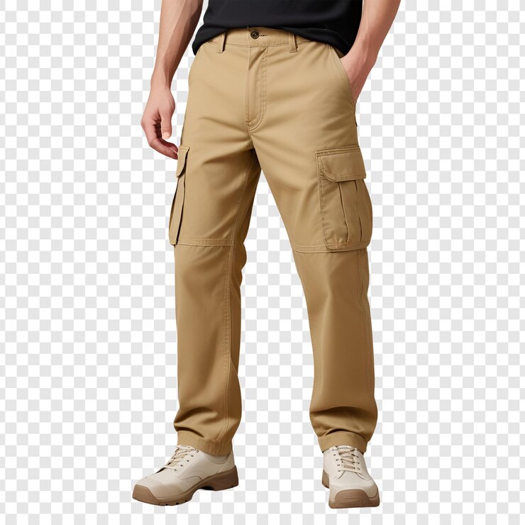PSD mens clothing isolated on transparent background