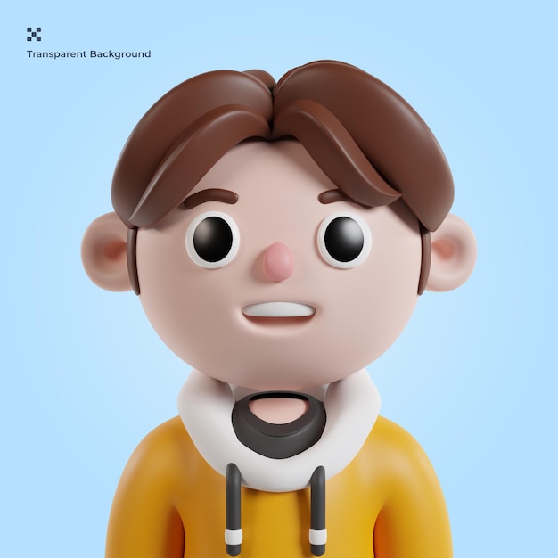 Mensen avatar 3d illustratie