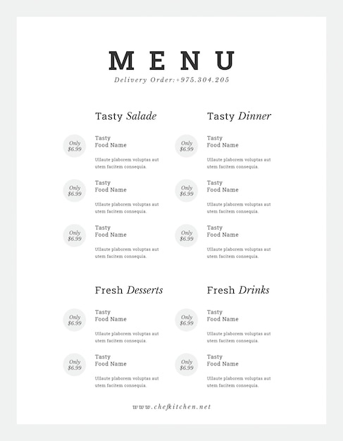 menu template 2 us letter page 3