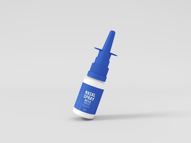 Merkmodel voor neussprayfles