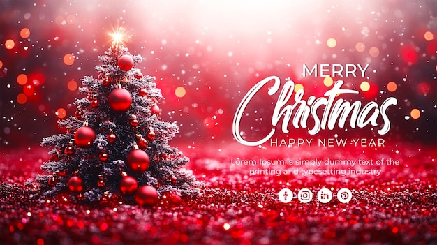 メリークリスマスの背景とクリスマス