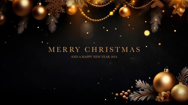 Merry christmas modern background