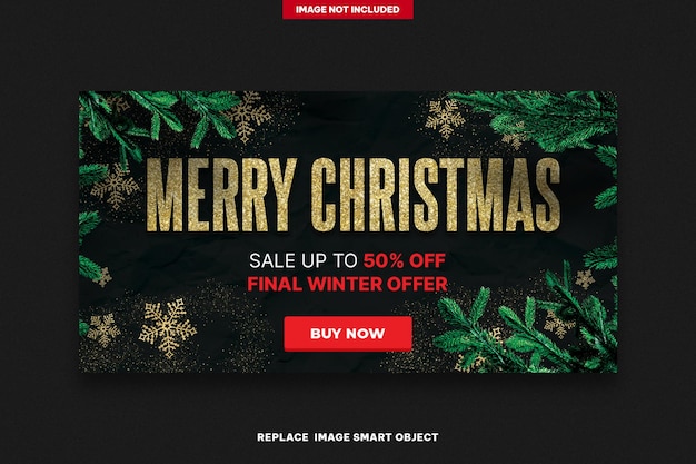 Merry christmas sale fb newsfeed