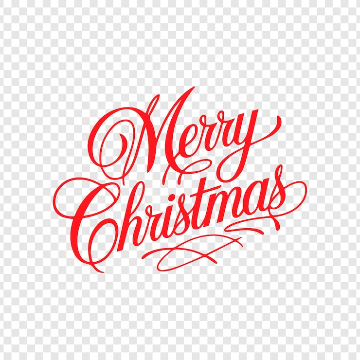 PSD メリークリスマステキストスクリプト