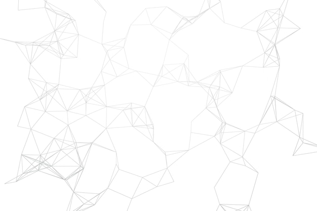 Mesmerizing Polymorphic Geometric Line Patterns on Transparent Canvas Dance of Shapes and Symmetry
