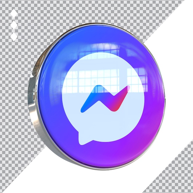 Messenger 3d icon new stlye