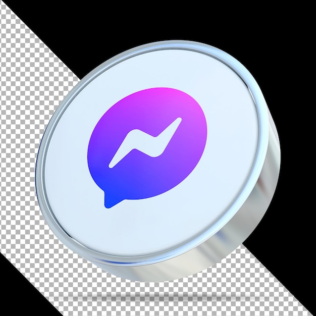 Messenger Style 3d W Mediach Społecznościowych