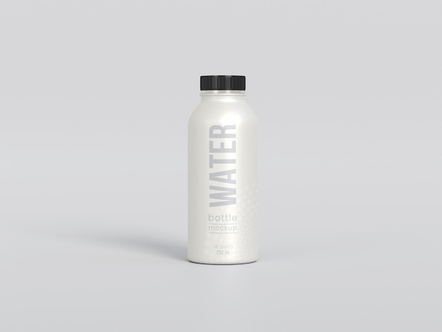 Metal Bottle  Mockup